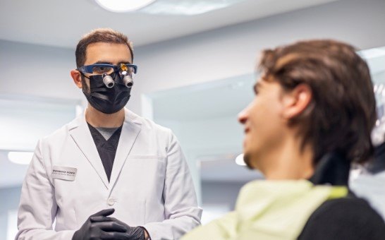 doctor speaking with patient in Concord