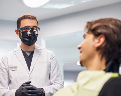 Dr. Homsi With Patient